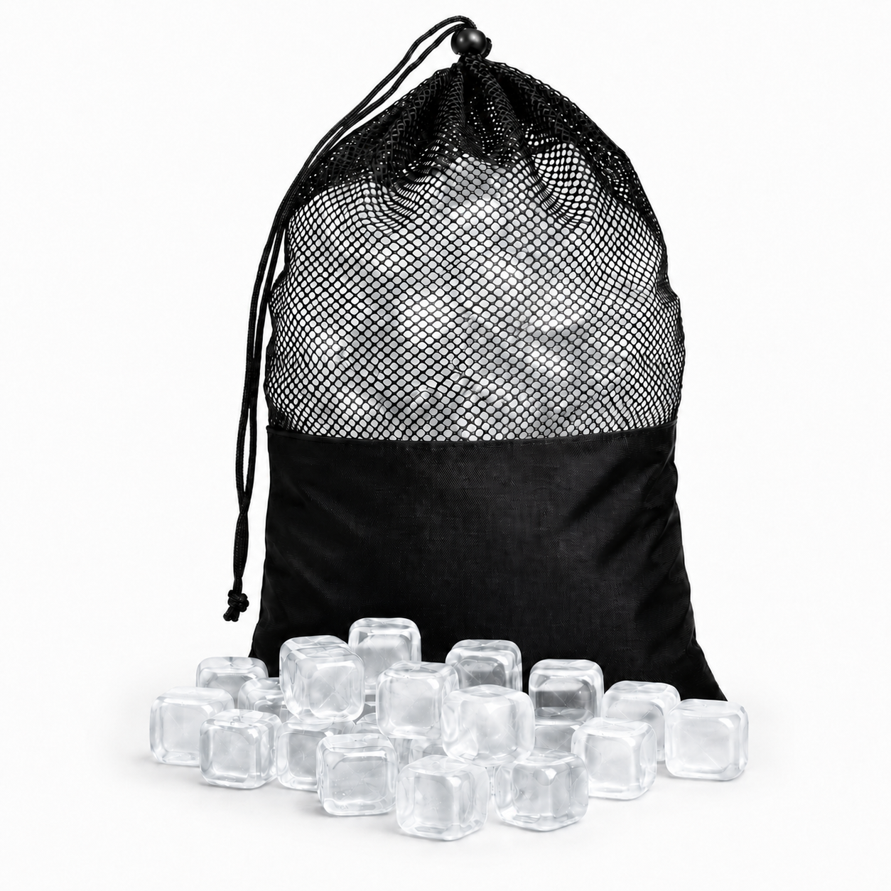 Nilpferd® | 12lb Reusable Ice Cubes (360 Cubes)