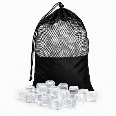 Nilpferd® | 12lb Reusable Ice Cubes (360 Cubes)