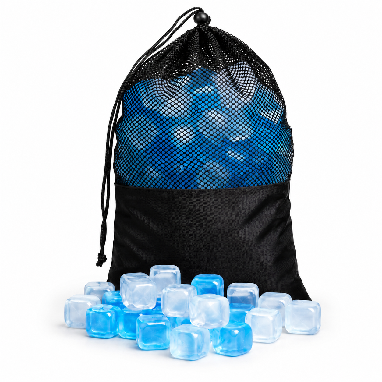 Nilpferd® | 12lb Reusable Ice Cubes (360 Cubes)