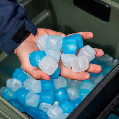 Nilpferd® | 12lb Reusable Ice Cubes (360 Cubes)